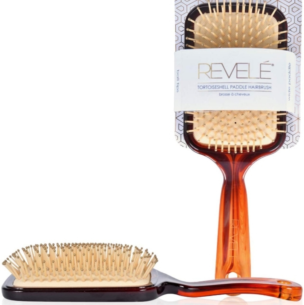 REVELÉ TORTOISESHELL PADDLE HAIRBRUSH